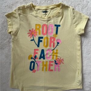 Old Navy Toddler Yellow Graphic T-Shirt